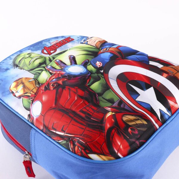 Ghiozdan pentru prescolari Avengers 3D - imagine 4