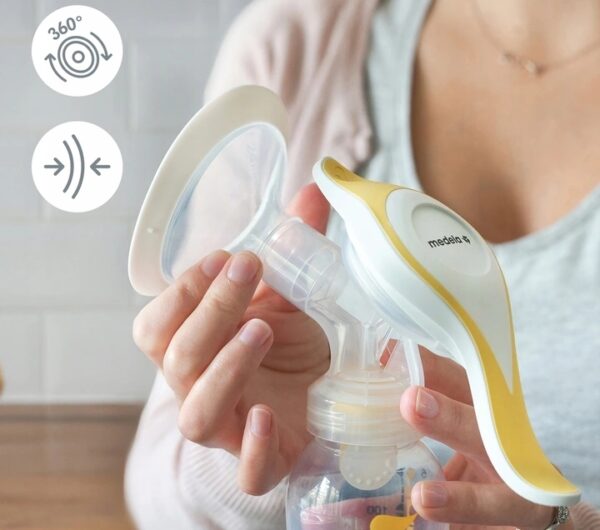 Pompa manuala pentru san Medela Harmony Flex, bifazica - imagine 8