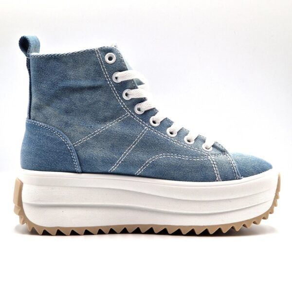 Tenisi inalti dama denim Blue