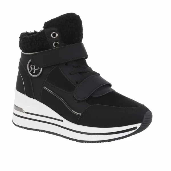 Sneakers inalti dama, Negru